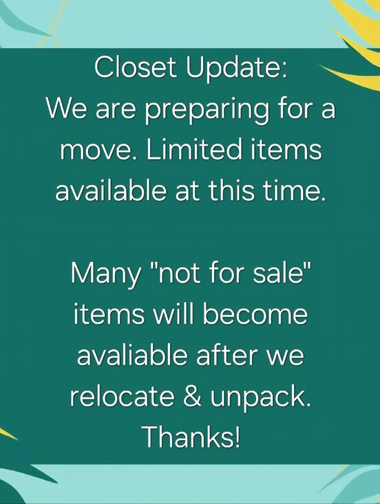 Various Other - 🎉Closet News🎉